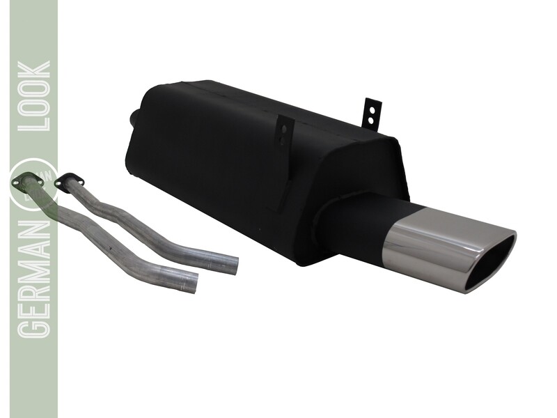 Silencieux / Pot d'échappement 75x135mm pour BMW Série 3 E36 1990 - 1999
