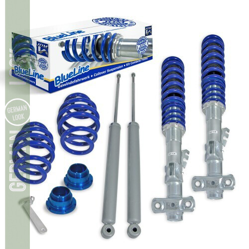 Combinés filetés / Coilovers BlueLine pour BMW Série 3 E36 4 et 6 cylindres tous modèles sauf M3