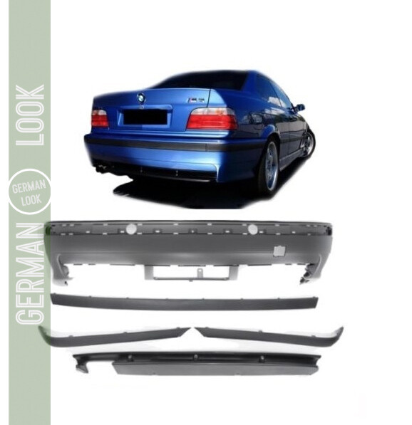 Pare-chocs arrière pour BMW Série 3 E36 Look Pack M M3 M-Tech