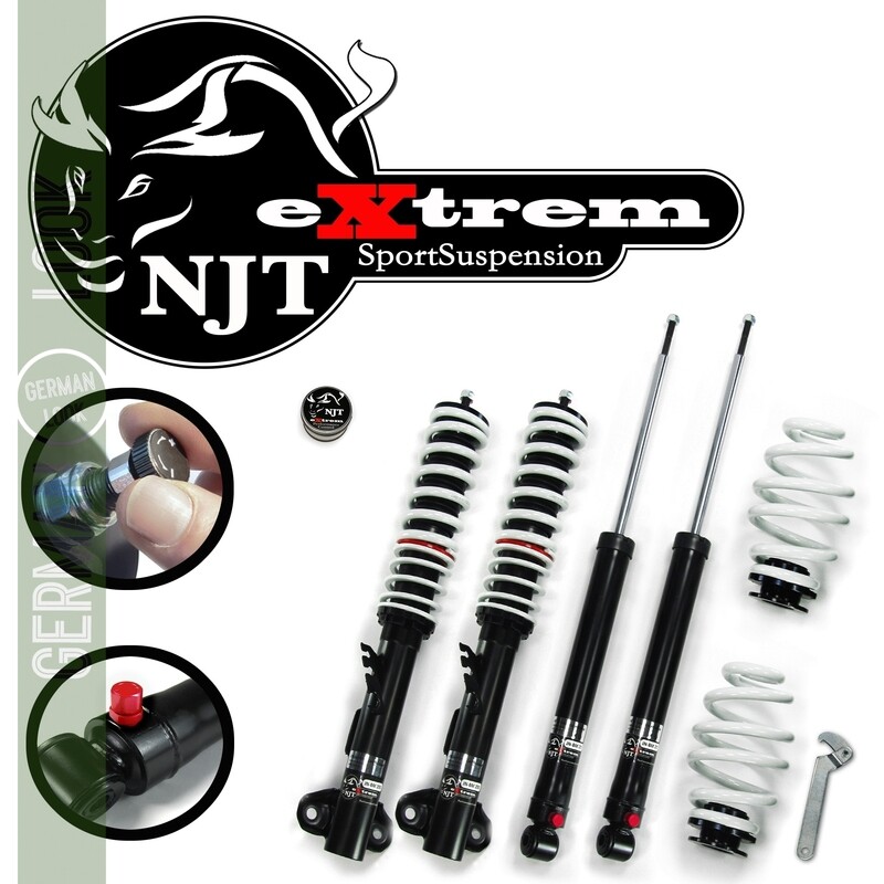 Combinés filetés / Coilovers NJT eXtrem pour BMW Série 3 E36 1992 - 2000