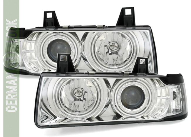 Phares Angel Eyes pour BMW Série 3 E36