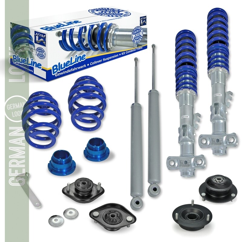 Kits combinés filetés / Coilovers BlueLine pour BMW Série 3 E36 4 et 6 cylindres 1992-2000