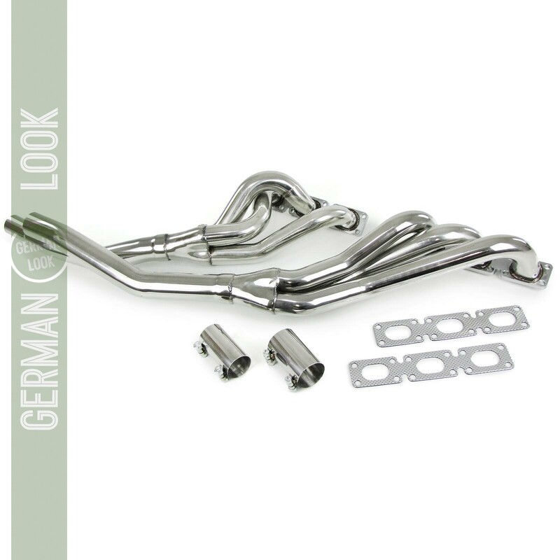 Collecteur d'échappement Sport performance en acier inoxydable pour BMW Série 3 E36 Série 5 E34 6 cyl.