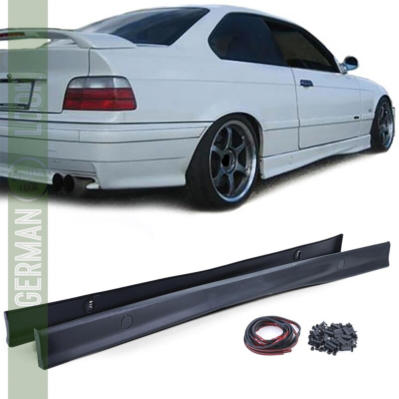 Bas de caisse / Jupes latérales sport pour BMW Série 3 E36 Look Pack M M3