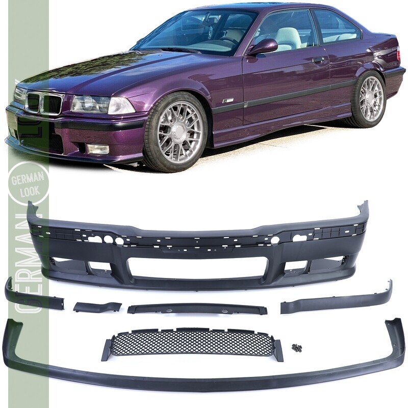 Pare-chocs avant pour BMW Série 3 E36 Look Pack M M3