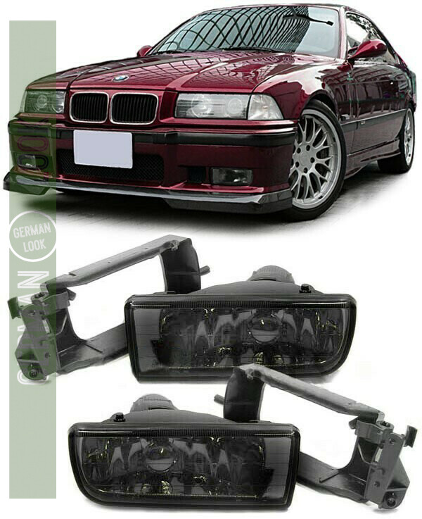 Feux antibrouillard noir  transparent pour BMW E36 1991-1999