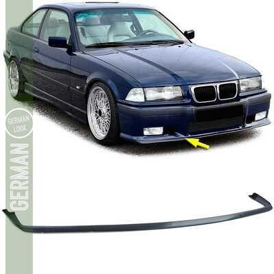 Lèvre / lame / spoiler noir mat pour BMW Série 3 E36 1990-1999