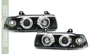 Paire de phares Angel Eyes look Pack M Performance pour BMW E36 1990 - 1999