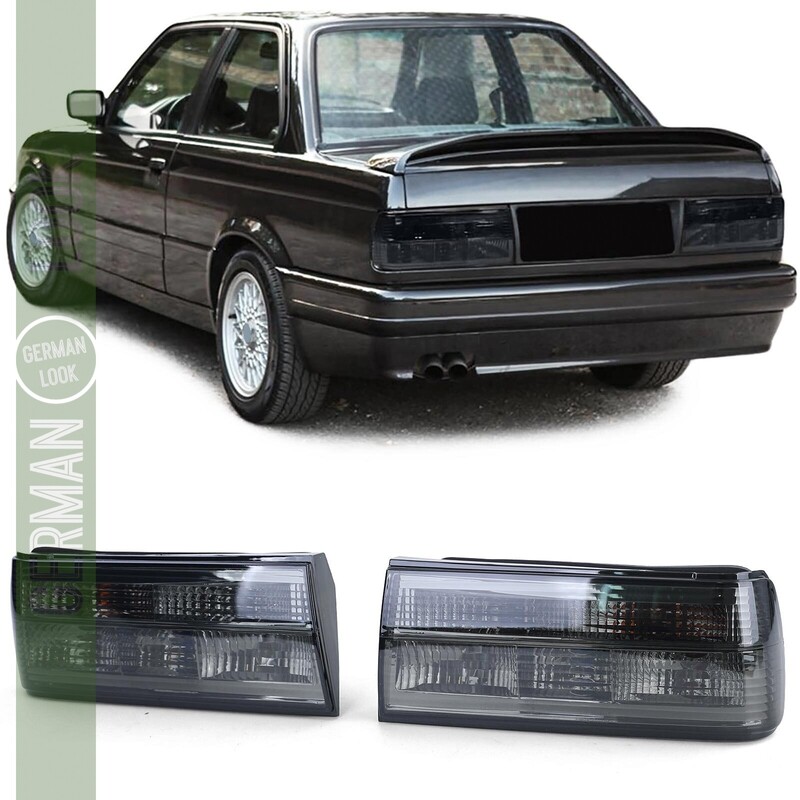 Paire de feux arrière pour BMW Série 3 E30 1987-1994 - Edition Black