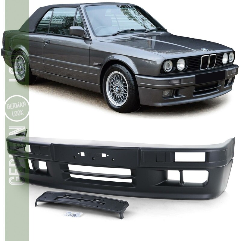 Pare-chocs avant Pack M pour BMW Série 3 E30 Berline Cabriolet Touring