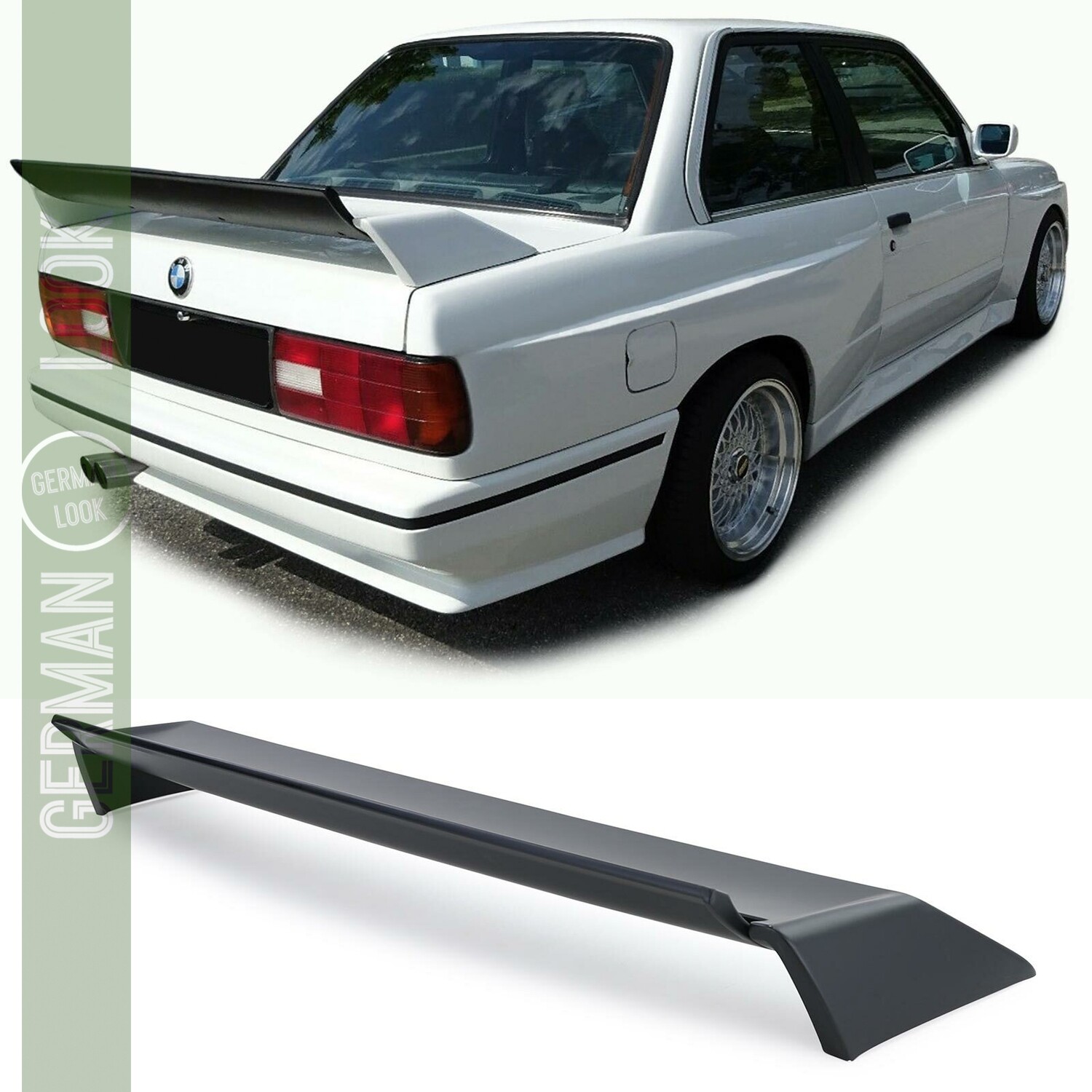 Becquet de coffre pour BMW Série 3 E30 1982-1992 - Look EVO