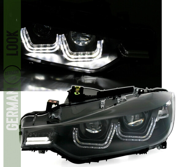 Phares Angel Eyes pour BMW Série 3 F30 2011 - 2015