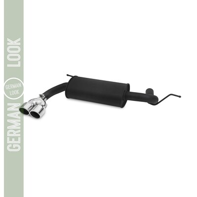 Silencieux / Pot d'échappement 2x76mm pour BMW Série 3 F30 F31 à partir de 2011