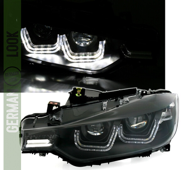 Phares Angel Eyes pour BMW Série 3 F30 2011 - 2015