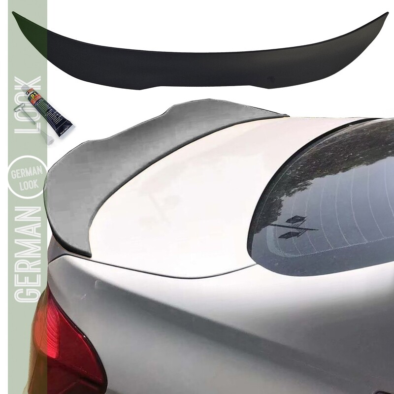 Becquet look M3 Performance pour BMW Série 3 F30 noir mat