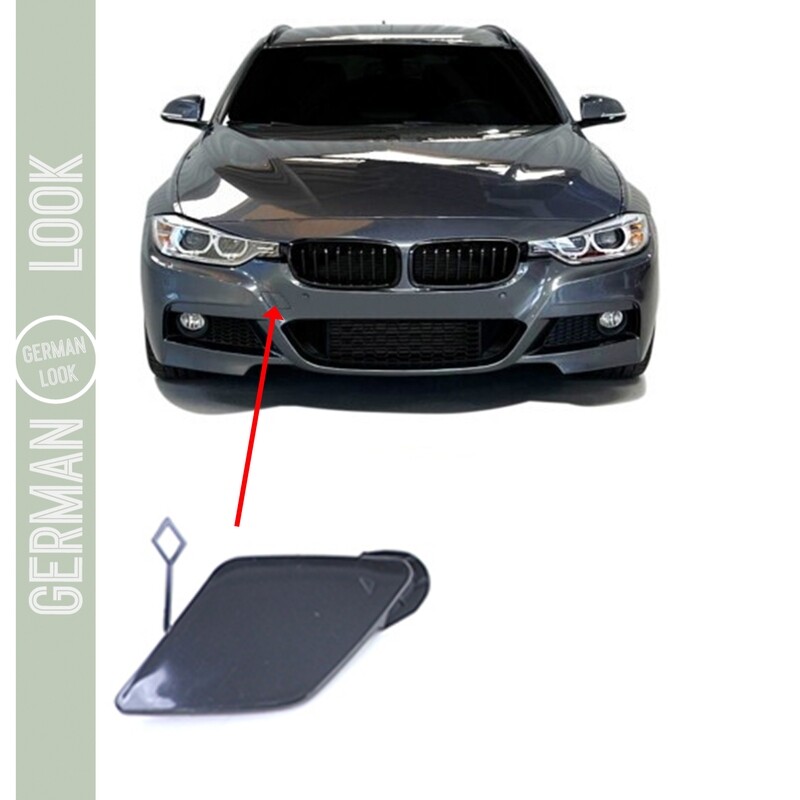 Cache de remorcage pour pare-chocs avant BMW F30 F31 2011-2019