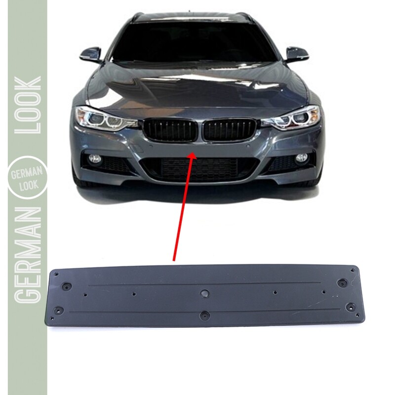 Support de plaque de pare-chocs avant Pack M pour BMW F30 F31 2011-2019