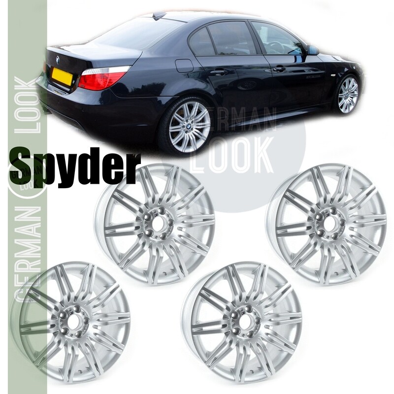 4 Jantes 19″ Spyder 535 – Gris Alu– BMW Série 5 6 7