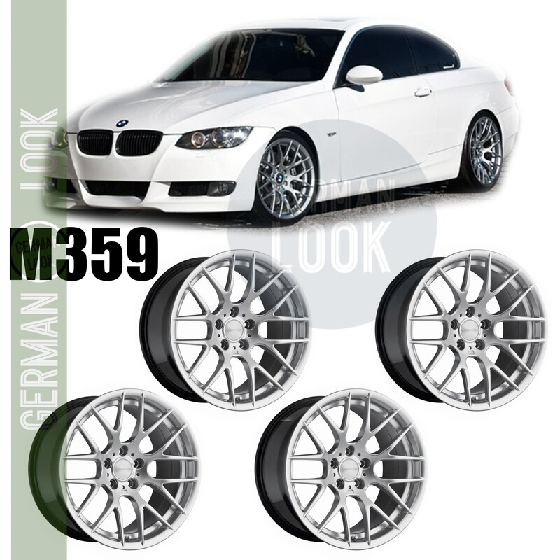 4 Jantes 20″ M359 – Gris Alu – BMW E90 E91 E92 E93