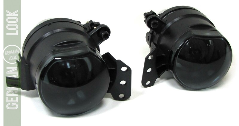 Paire de feux antibrouillard noir fumé pour BMW Série 6 E63 E64 2003 - 2010