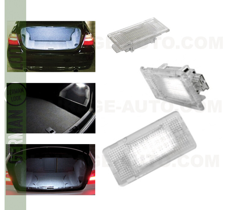 1 MODULE LED DE COFFRE / COMPARTIMENT BAGAGES POUR BMW E36 E39 E46 E60 E65 E82 E88 E70 E71 E84 F01 F02