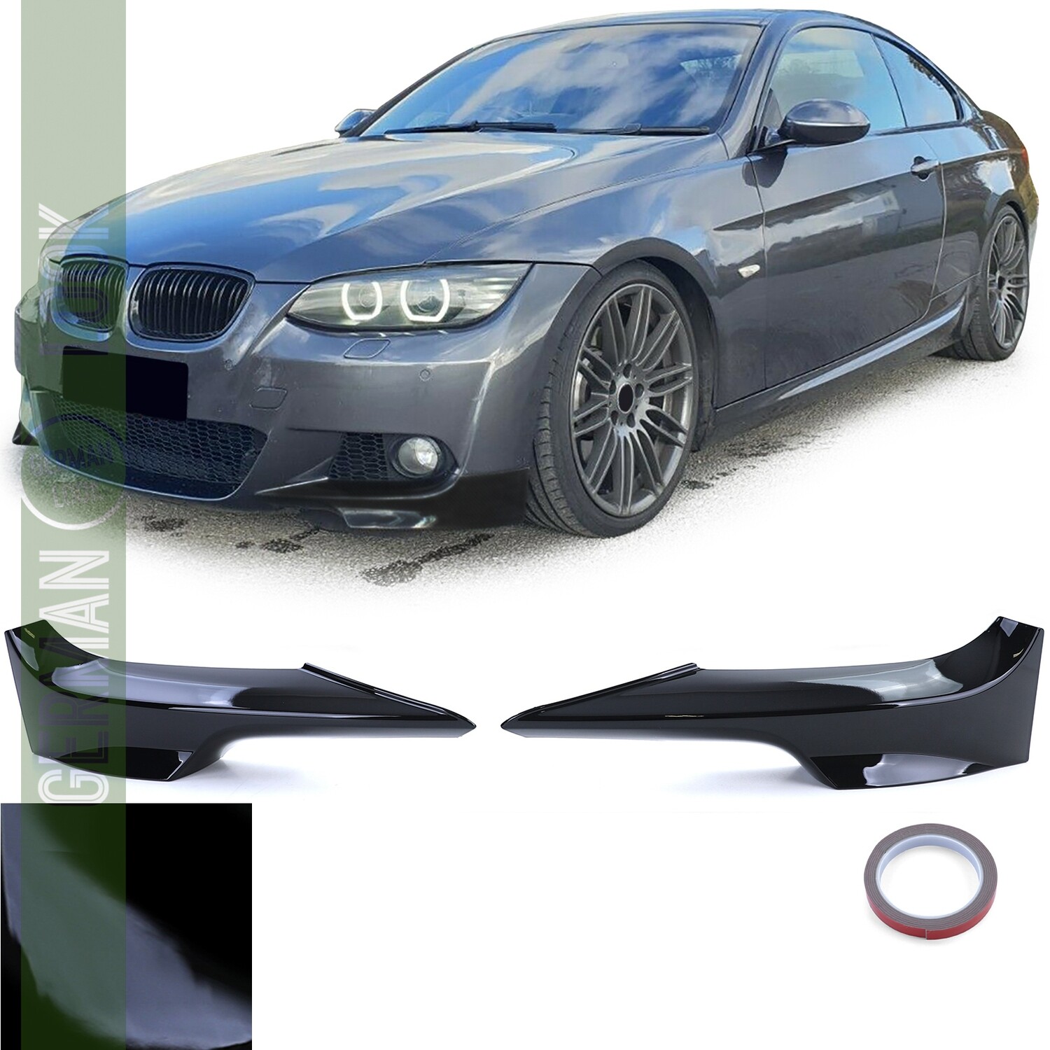 Déflecteur Performance BMW Série 3 E92 E93 2006-2010 - Noir Brillant