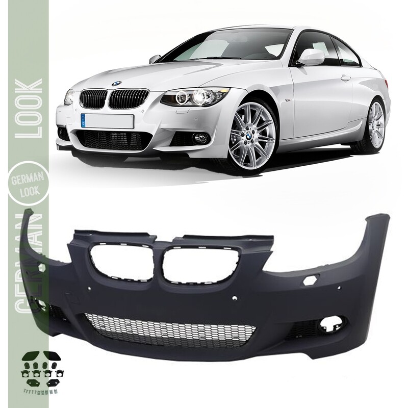 Pare-chocs avant en ABS pour BMW Série 3 E92 E93 Look Pack M - Phase 1