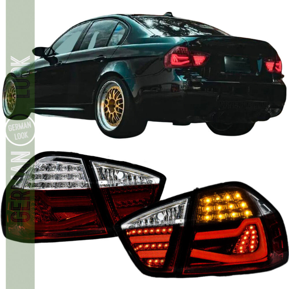 Feux arrière LED fummé pour BMW Série 3 E90 2004-2008