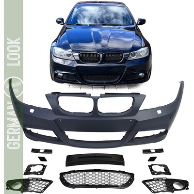 Pare-chocs avant Pack M pour BMW Série 3 E90 E91 LCI berline touring 2008-2011