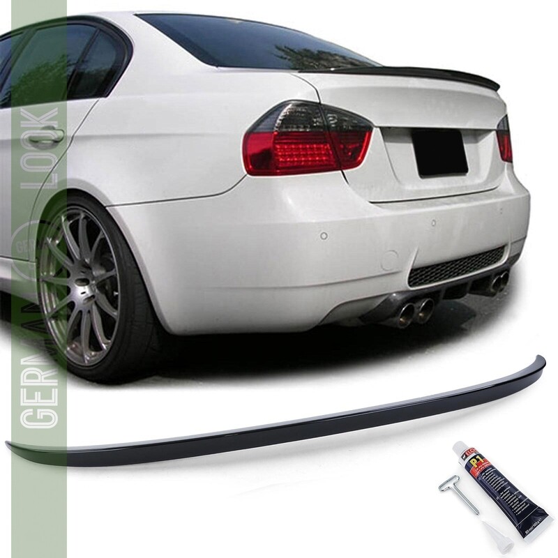 Becquet de coffre Performance pour BMW Série 3 E90 2005-2011 noir brillant
