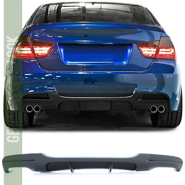 Diffuseur arrière Performance pour BMW série 3 E90 E91 - Noir Mat