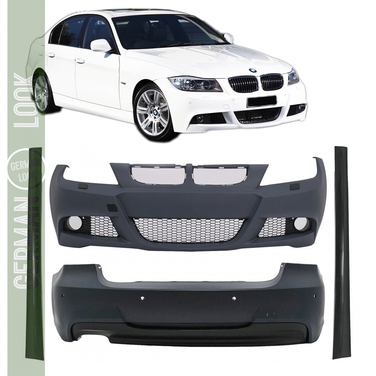 Bodykit / Kit de carrosserie Pack M pour BMW Série 3 E90 2005-2008