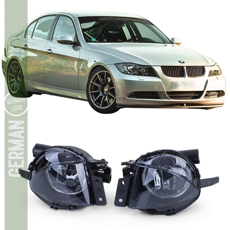 Feux antibrouillard fumé pour BMW Série 3 E90 E91 2005-2008