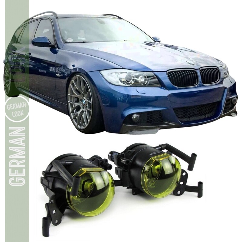 Feux antibrouillard jaune pour BMW E90 E91 2005-2011