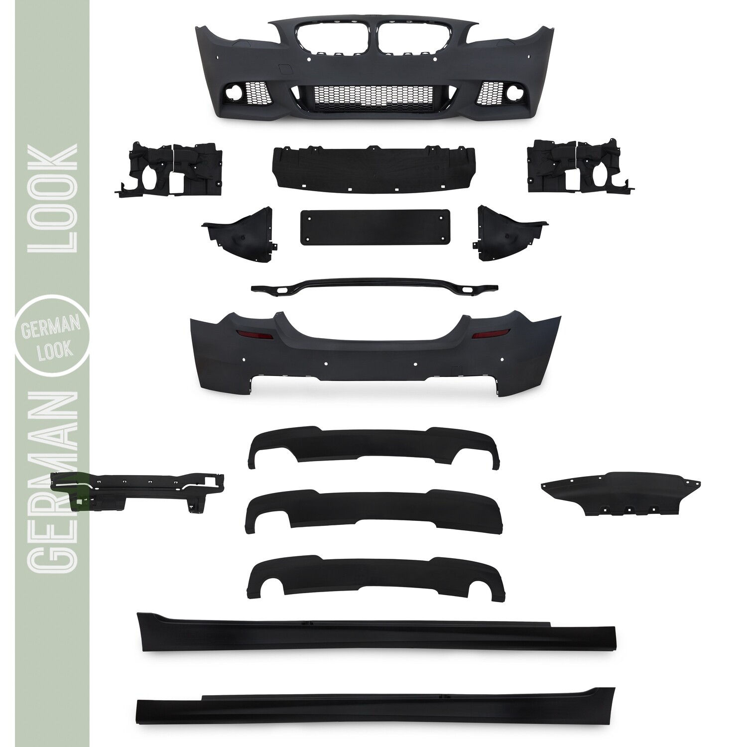 Bodykit / Kit de carrosserie Look Pack M / Performance pour BMW Série 5 F10 2010 - 2015