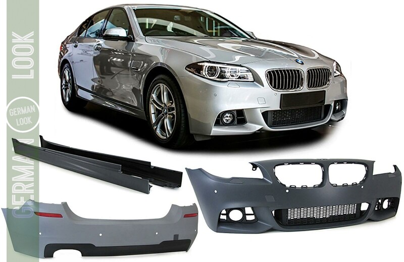 Kit de carrosserie complet pour BMW Série 5 LCI F10 2013 - 2017 Look Pack M / Performance Avec trous PDC Kit de carrosserie complet pour BMW Série 5 LCI F10 2013 - 2017 Look Pack M / Performance Avec trous PDC