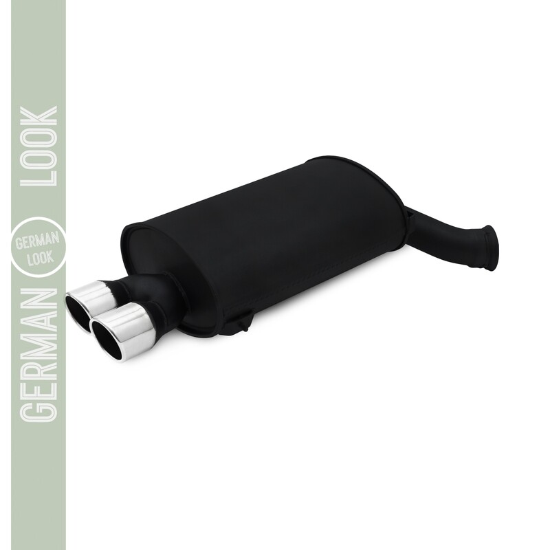 Silencieux / Pot d'échappement 2x76mm pour BMW Série 5 F10 F11 à partir de 2010