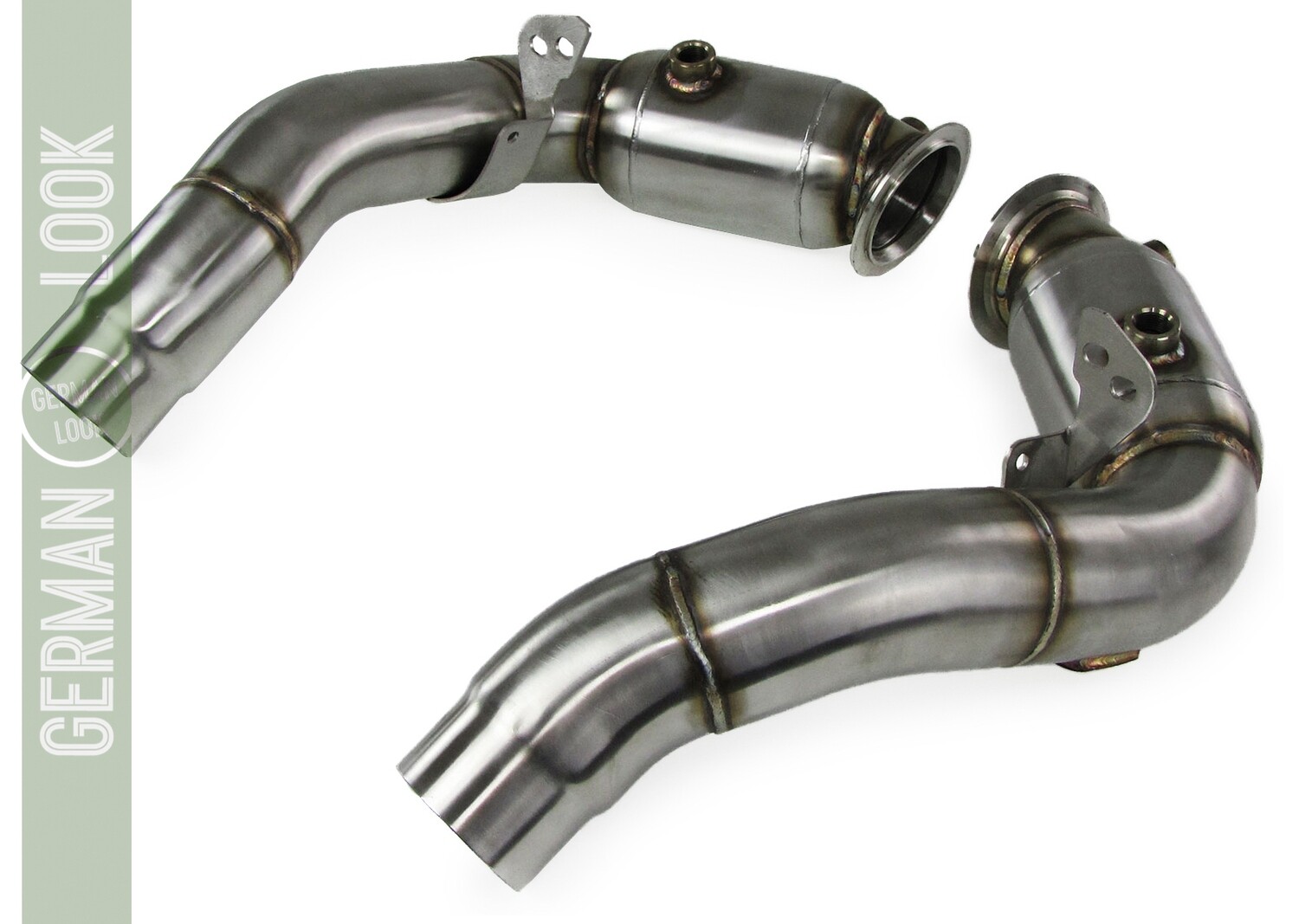 Downpipe inox avec Kat pour BMW M5 F10 10-16 M6 F12 F13 à partir de 12