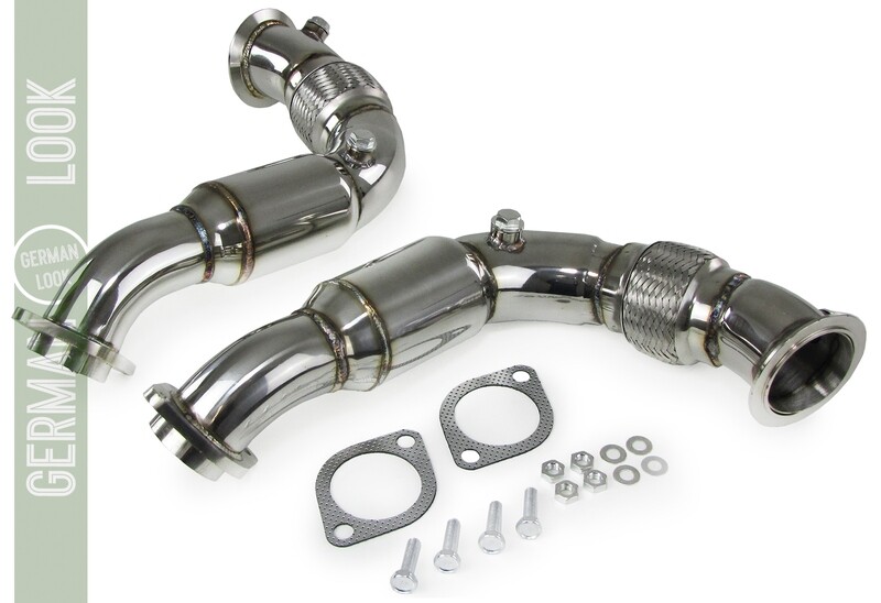 Downpipe en inox pour BMW X5 E70 X6 E71 Série 5 F10 Série 7 F01 4.4l V8
