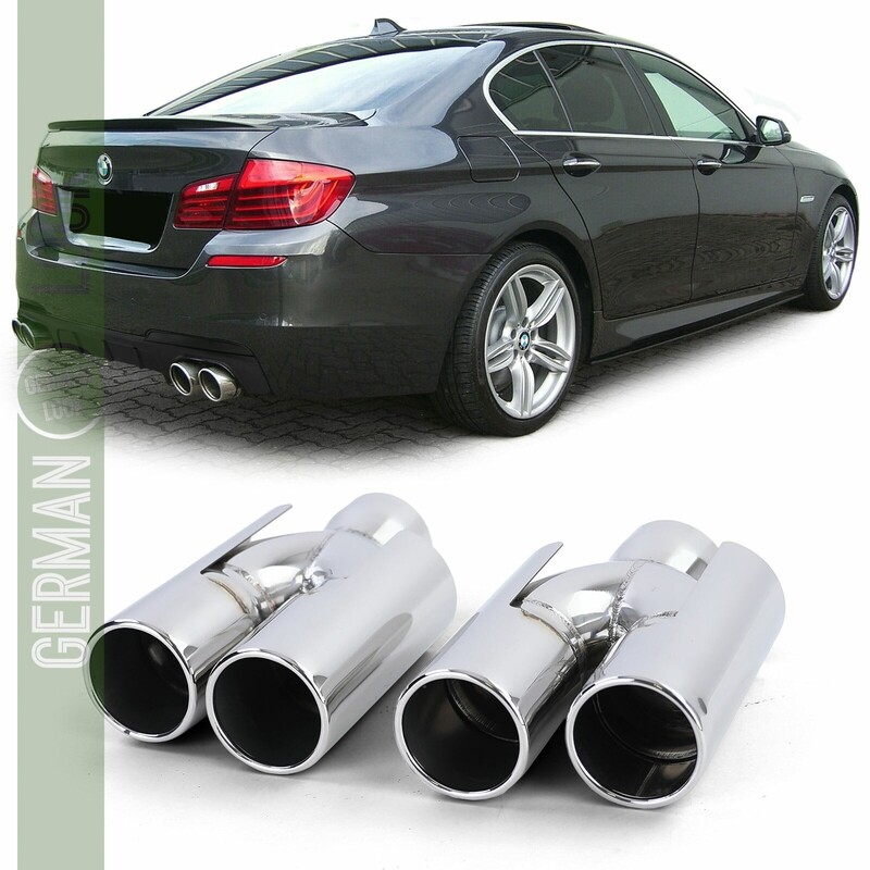 Sorties d'échappement pour BMW Série 5 F10 F11 + Série 6 F12 F13