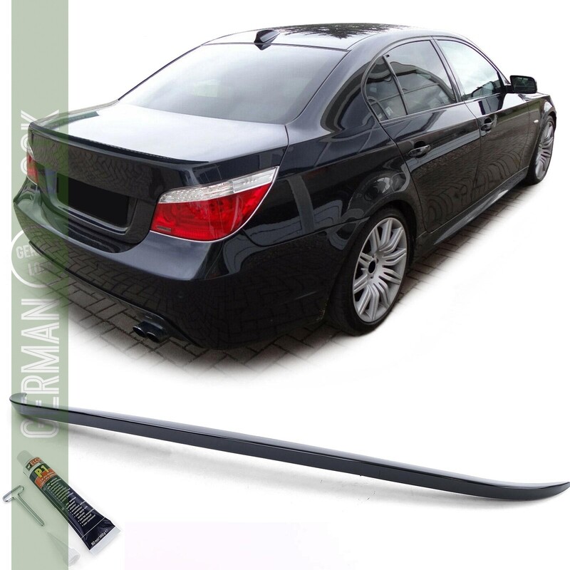 Becquet de coffre Performance pour BMW Série 5 E60 noir brillant Becquet de coffre Performance pour BMW Série 5 E60 noir brillant