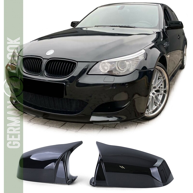 Coques de rétroviseur Look Pack M Performance pour BMW Série 5 E60 E61 2007 - 2009