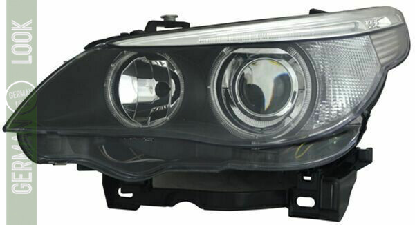 Paire de phares avant Angel Eyes pour BMW Série 5 E60 E61 2003 - 2007
