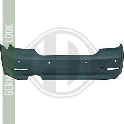 Pare-chocs arrière pour BMW Série 5 E60 2003-2007 - Basic avec PDC