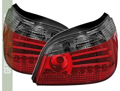 Feux arrières LED pour BMW E60 Rouge et Noir