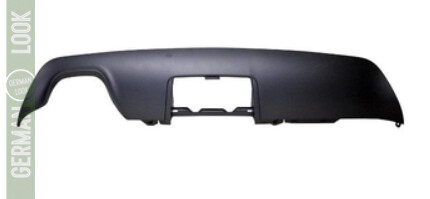 Diffuseur de pare-chocs arrière Pack M pour BMW Série 5 E60 E61 noir mat avec attelage