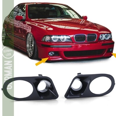 Paire de cache antibrouillard pour BMW Série 5 E39 1995-2003