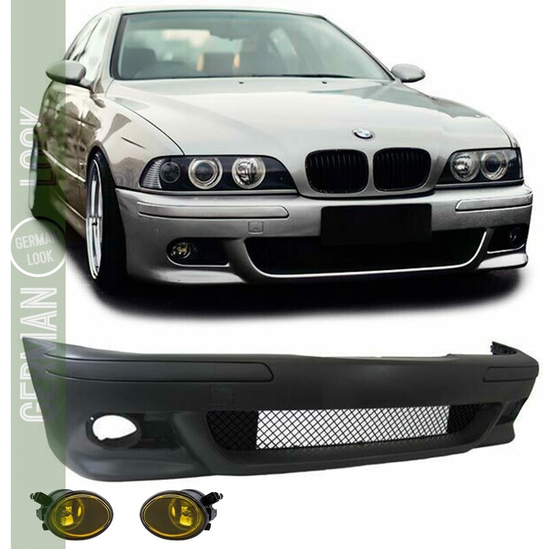 Pare-chocs avant pour BMW Série 5 E39 1995-2003 Pack M M5 + Antibrouillards