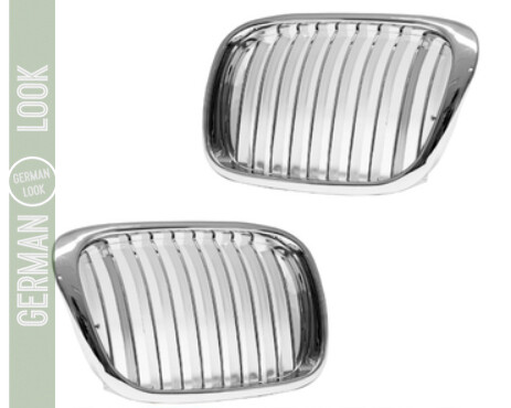 Calandre pour BMW Série 5 E39 1995-2003 chrome