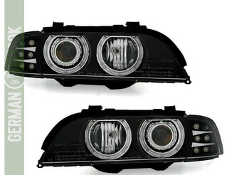 Paire de phares Angel Eyes look Pack M Performance pour BMW E39 1995 - 2000